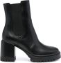 Casadei Nancy laarzen met blokhak Zwart - Thumbnail 1