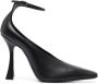 Casadei Nicla pumps met vierkante neus Zwart - Thumbnail 1