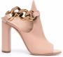 Casadei Pumps met kettingdetail Beige - Thumbnail 1