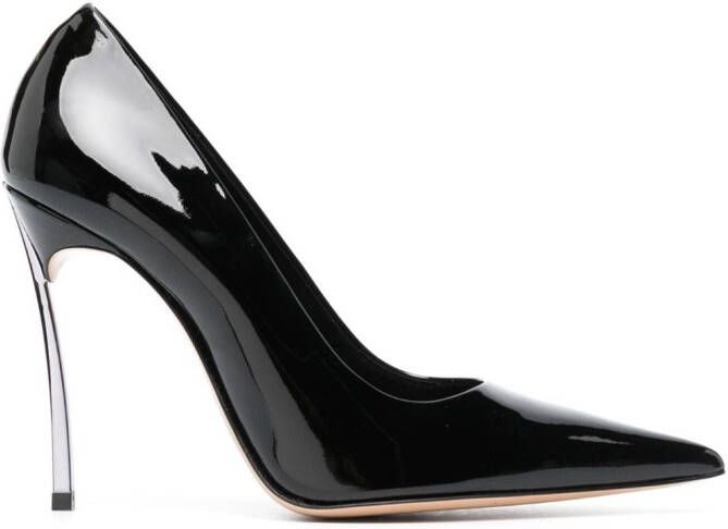 Casadei Pumps met puntige neus Zwart