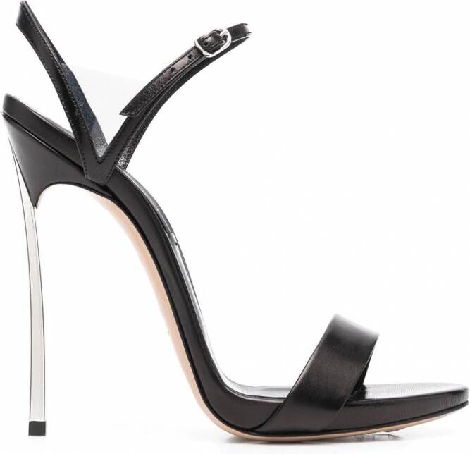 Casadei Sandalen met open neus Zwart