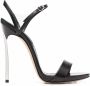 Casadei Sandalen met open neus Zwart - Thumbnail 1