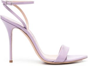 Casadei Scarlet Tiffany leren sandalen Paars