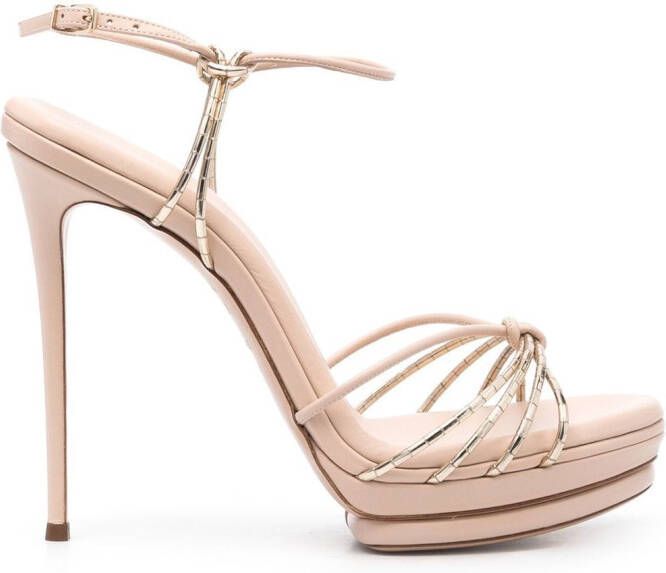 Casadei Solm sandalen met plateauzool Roze