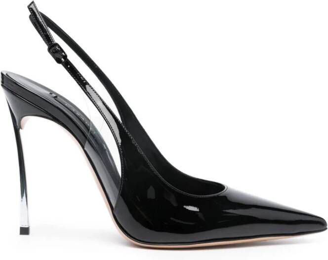 Casadei Superblade 100mm pumps Zwart