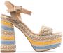 Castañer Anne gevlochten sandalen Beige - Thumbnail 1