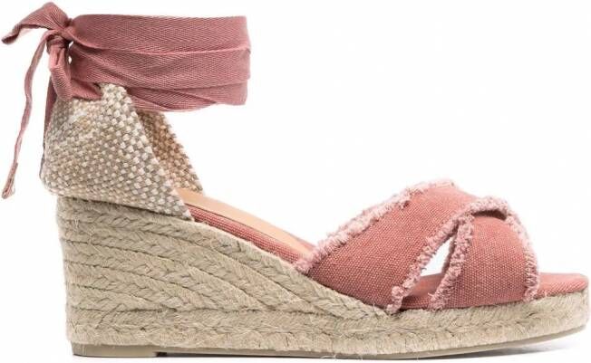 Castañer Bluma 8ed Espadrilles in het Roze Dames Schoenen voor voor Platte schoenen voor Espadrilles en sandalen 