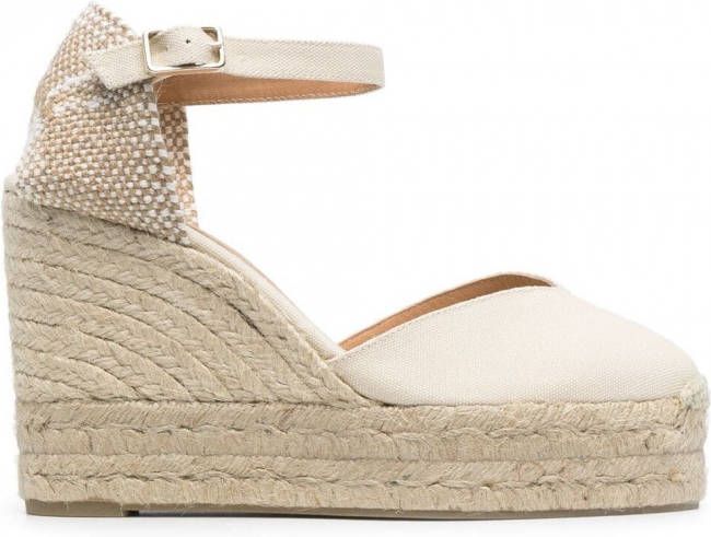 Castañer Espadrilles met gesp Beige - Schoenen.nl