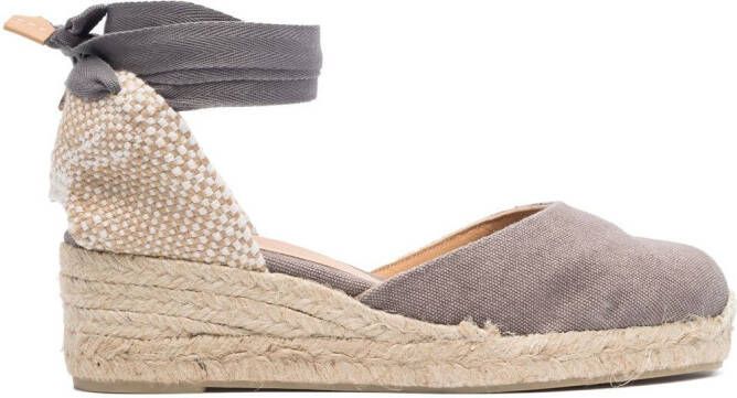 Castañer Carina canvas espadrilles Grijs