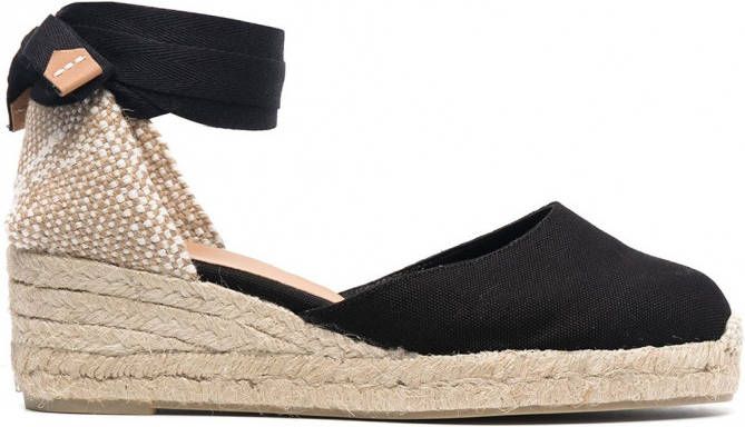 Castañer Carina espadrilles Zwart