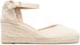 Castañer Carol espadrilles met sleehak Beige - Thumbnail 1