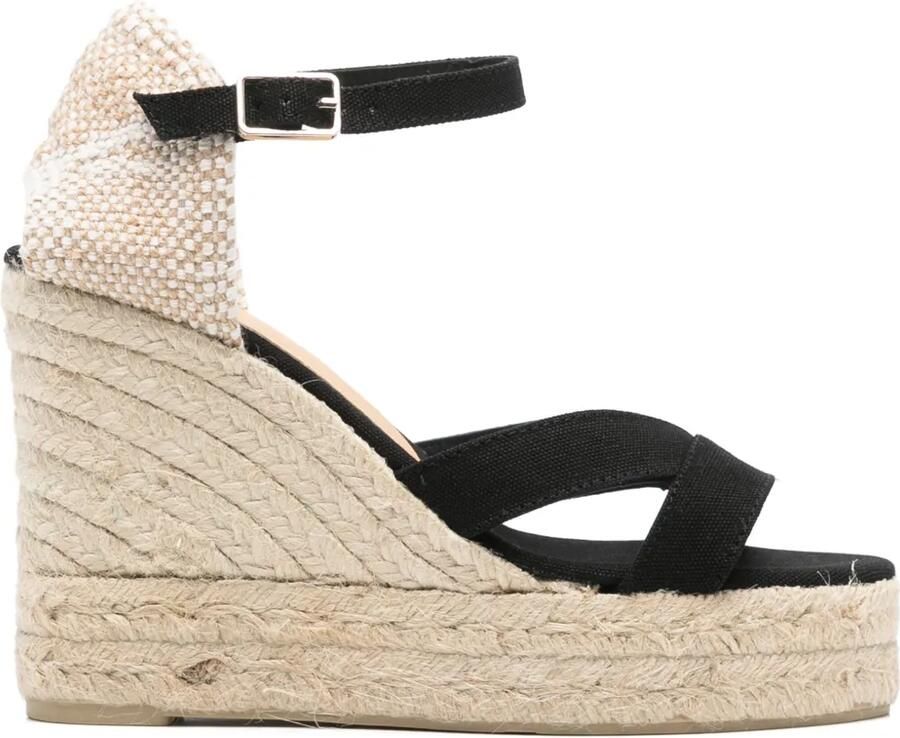 Castañer 110 mm Bruna espadrilles Zwart