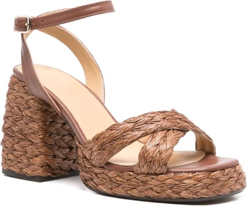 Castañer 90 mm Valeriette sandalen Bruin - Foto 3