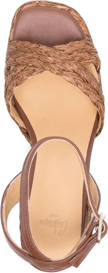 Castañer 90 mm Valeriette sandalen Bruin - Foto 4