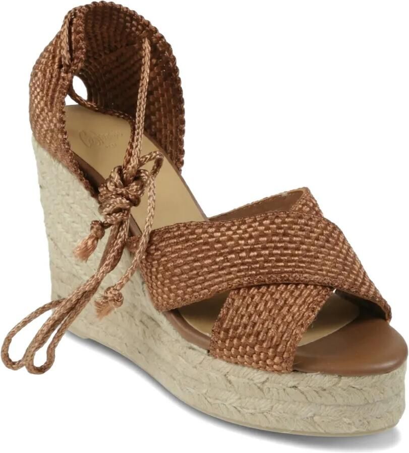 Castañer Becca gevlochten espadrilles Bruin