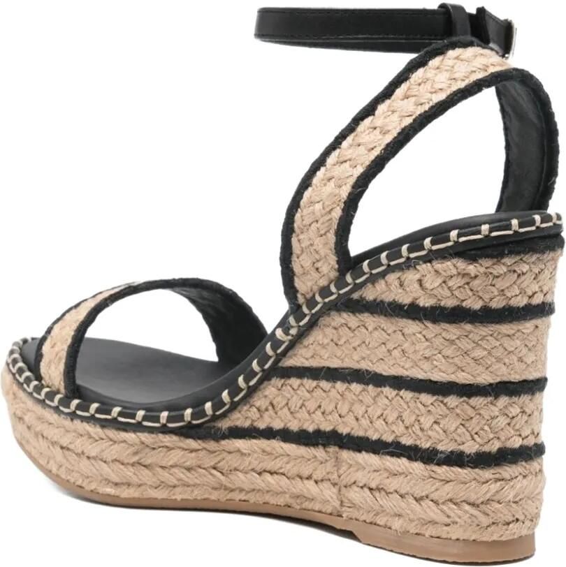 Castañer Bera sandalen met sleehak Beige - Foto 2