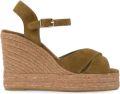 Castañer Blaudell sandalen met sleehak Beige - Beige
