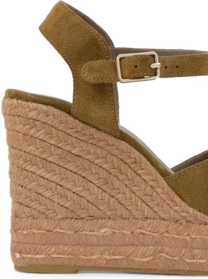 Castañer Blaudell sandalen met sleehak Beige - Foto 2