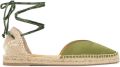 Castañer Brava espadrilles met veters Groen - Groen
