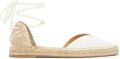 Castañer Brava espadrilles met veters Wit - Wit