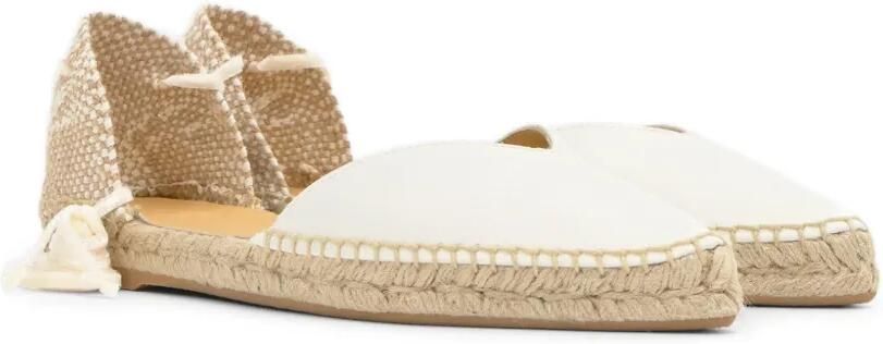 Castañer Brava espadrilles met veters Wit - Foto 5