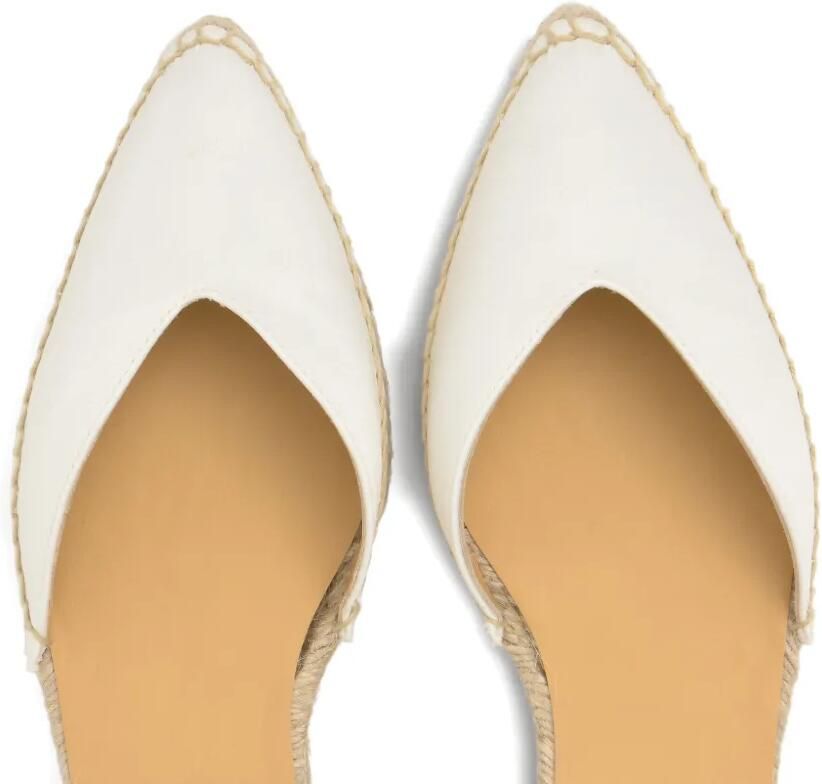 Castañer Brava espadrilles met veters Wit - Foto 3