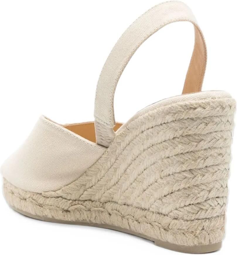 Castañer Brisa wedge sandals Wit - Foto 2