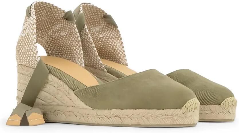 Castañer Carina canvas espadrilles Groen - Foto 5