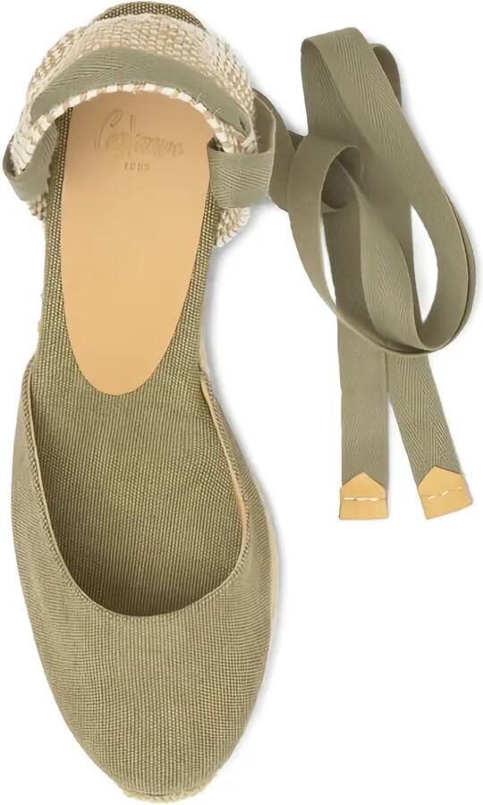 Castañer Carina canvas espadrilles Groen - Foto 4