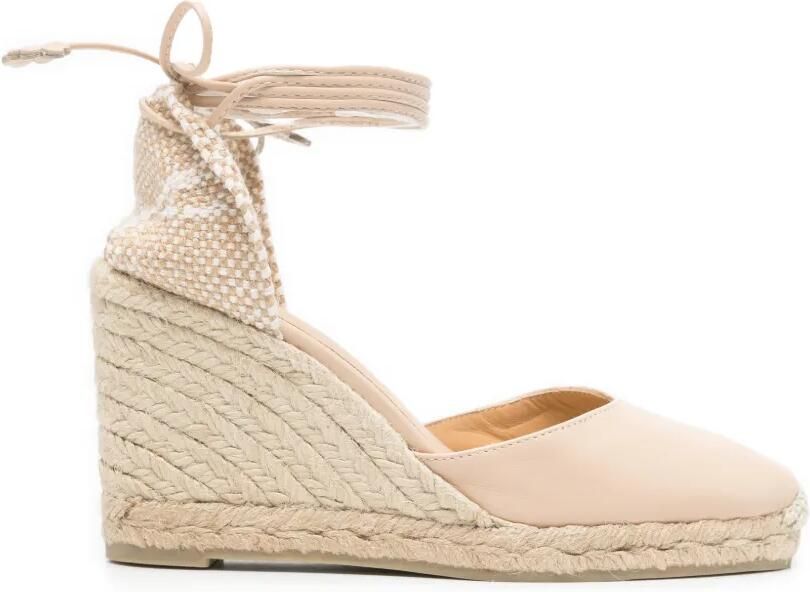 Castañer Carina espadrilles met ha Beige