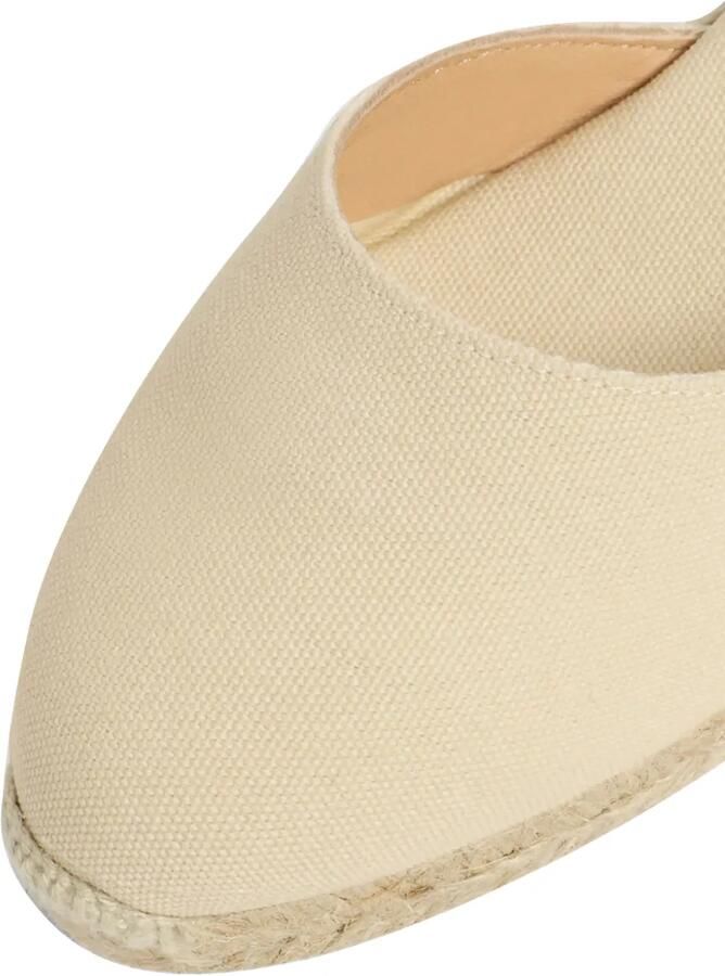Castañer Carina espadrilles met sleehak Beige - Foto 2
