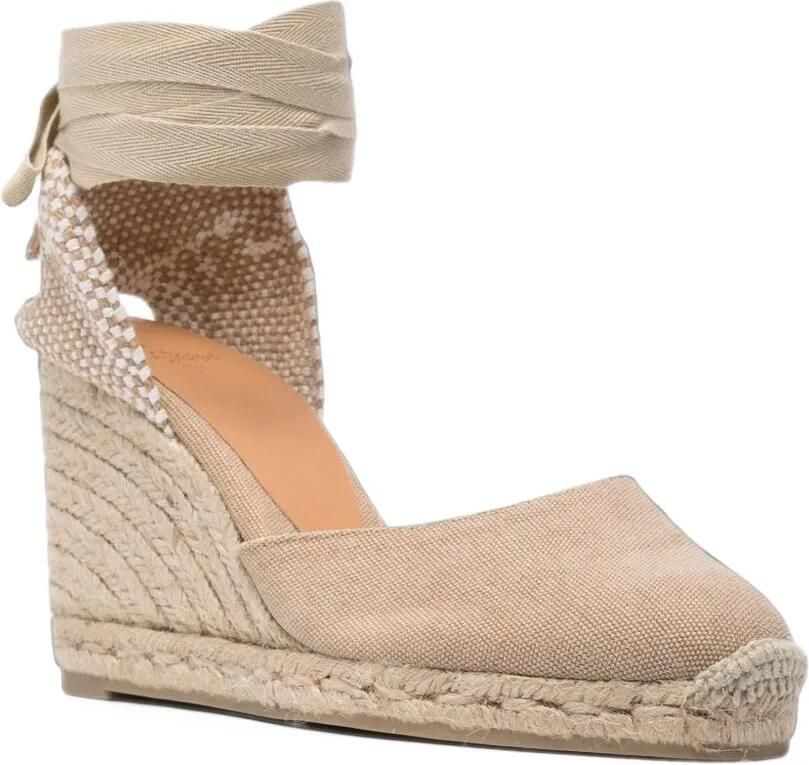 Castañer Carina wedge espadrilles Beige - Foto 3