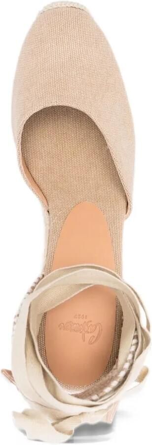 Castañer Carina wedge espadrilles Beige - Foto 4