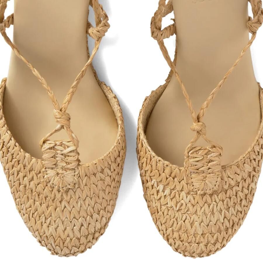 Castañer Carly gevlochten espadrilles Beige - Foto 2