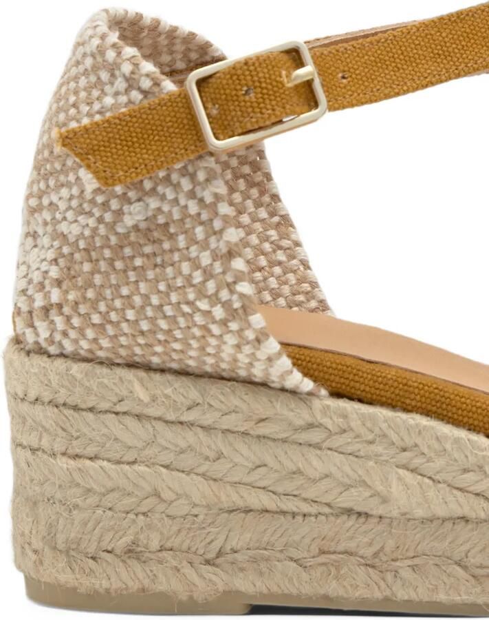 Castañer Carol wedge espadrilles Geel - Foto 4