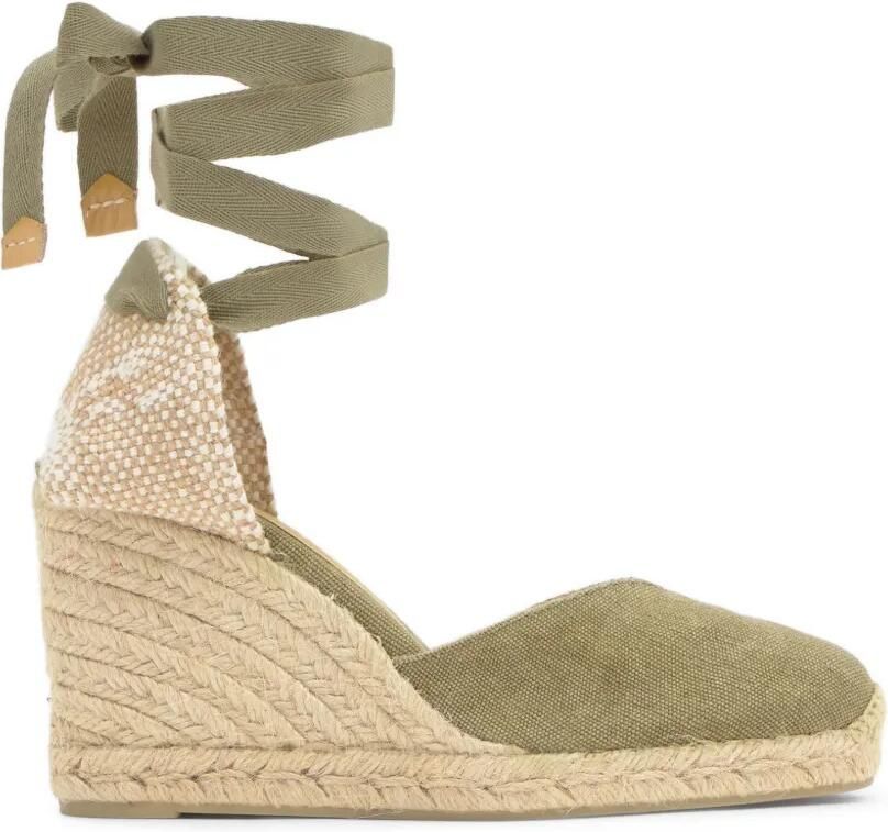 Castañer Chiara espadrilles Groen