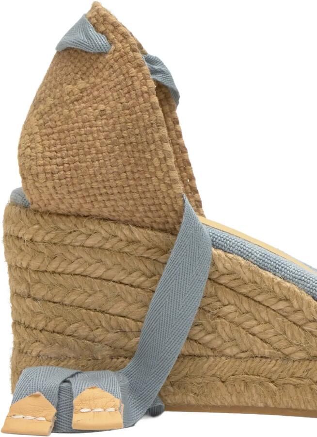 Castañer Chiara T canvas espadrilles Blauw - Foto 3