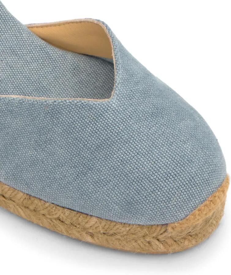 Castañer Chiara T canvas espadrilles Blauw - Foto 2
