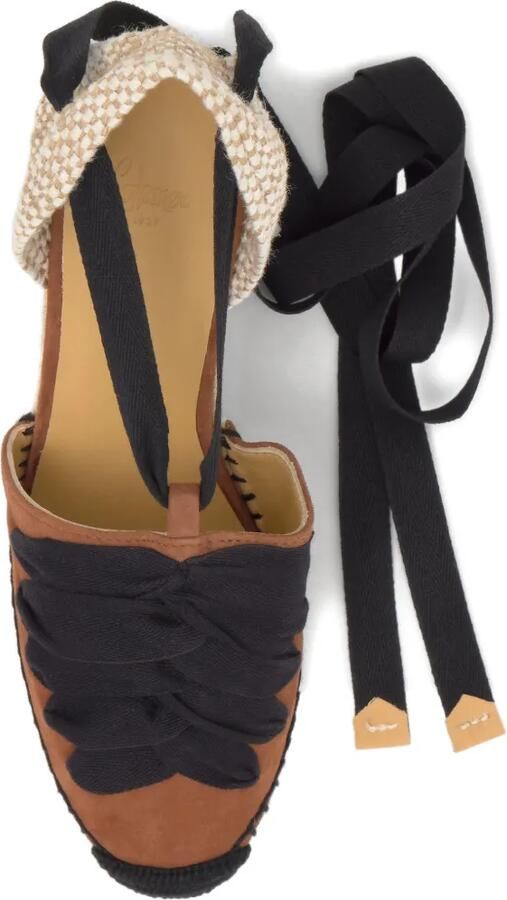 Castañer Curtis suède espadrilles Bruin - Foto 4