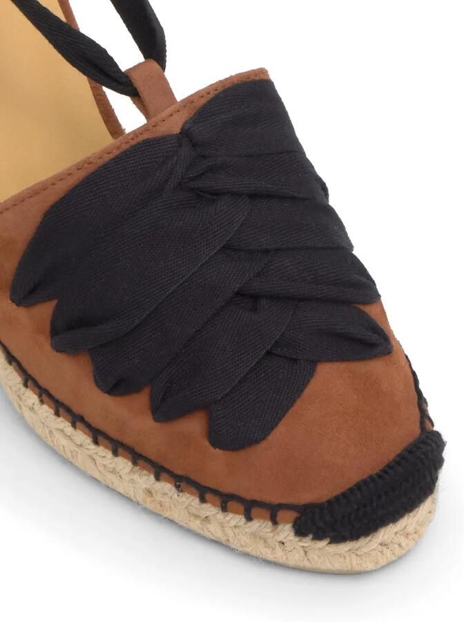 Castañer Curtis suède espadrilles Bruin - Foto 3
