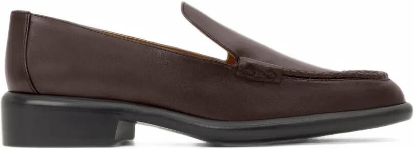 Castañer Erika braided-trim loafers Bruin