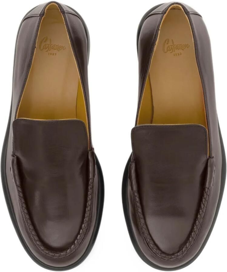 Castañer Erika braided-trim loafers Bruin - Foto 3