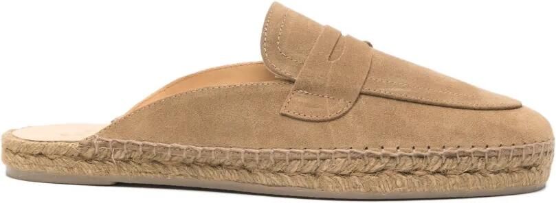 Castañer Espadrilles met open enkel Beige