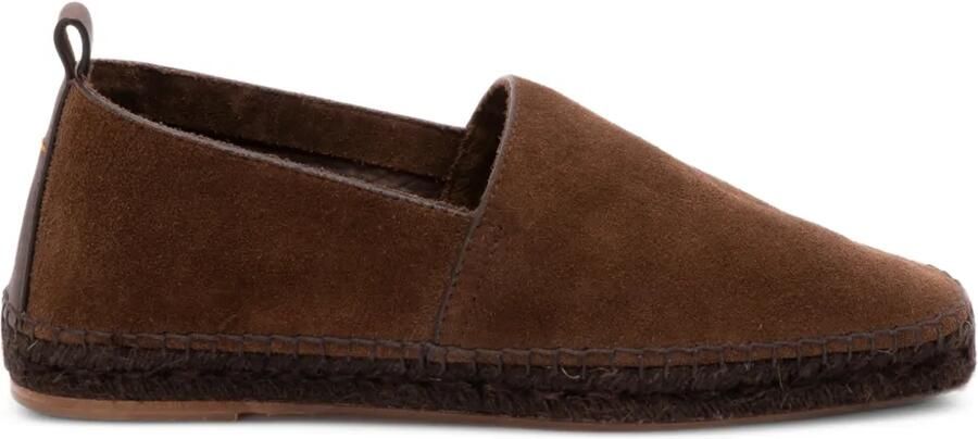 Castañer Espadrilles met suède afwerking Bruin