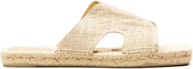 Castañer Espadrilles met uitgesneden details Beige