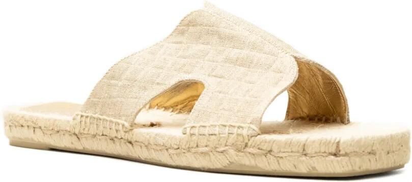 Castañer Espadrilles met uitgesneden details Beige - Foto 3