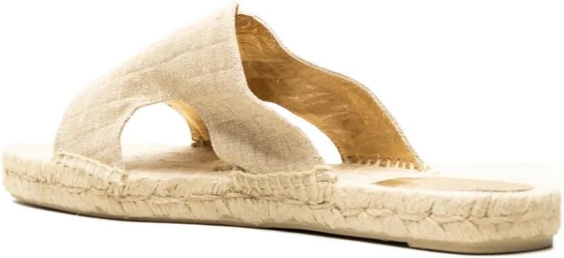 Castañer Espadrilles met uitgesneden details Beige - Foto 2