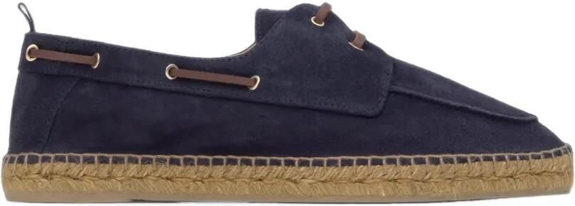 Castañer Espadrilles met veters Blauw