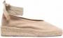 Castañer Espadrilles met veters Beige - Thumbnail 1