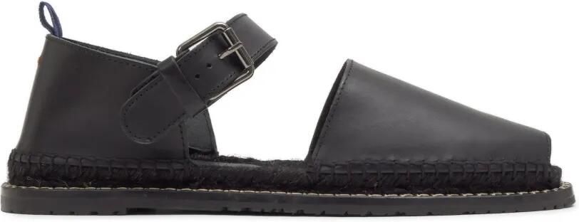 Castañer Fer leren sandalen Zwart